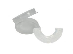 SINGLE CLEAR MOUTH GUARD - ADULT